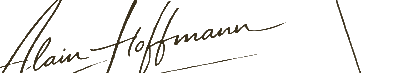 Alain Hoffmann signature